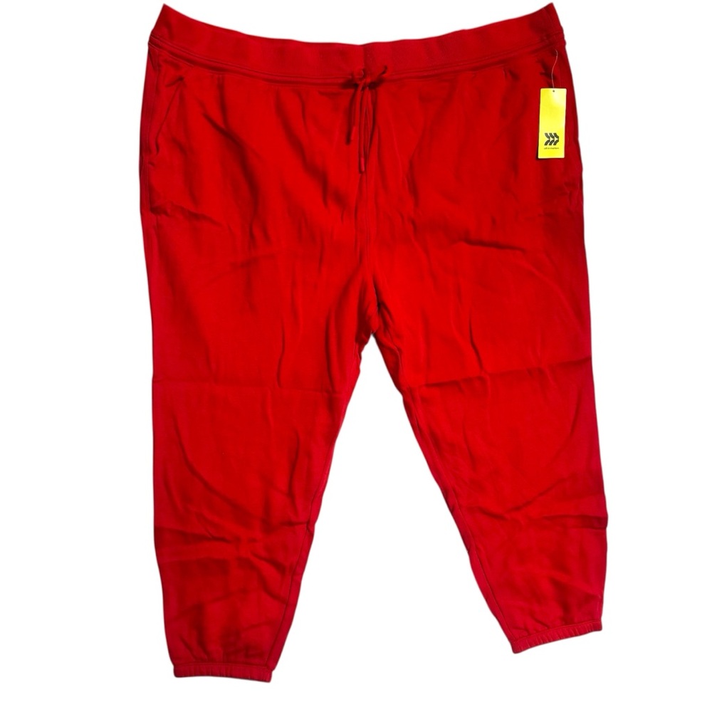 All in Motion Red Jogger Pants Size 4X